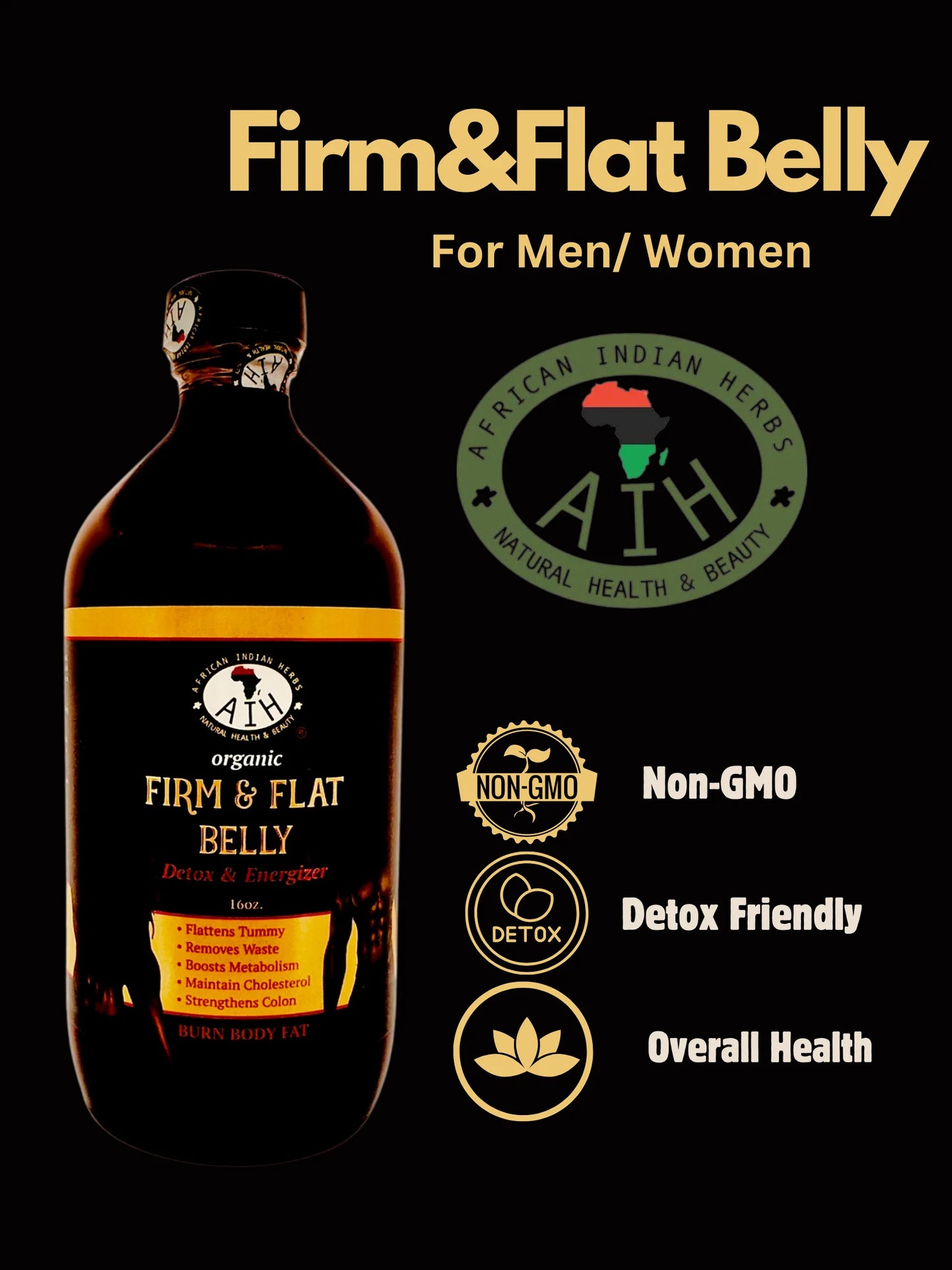 Firm & Flat Belly Detox Tonic