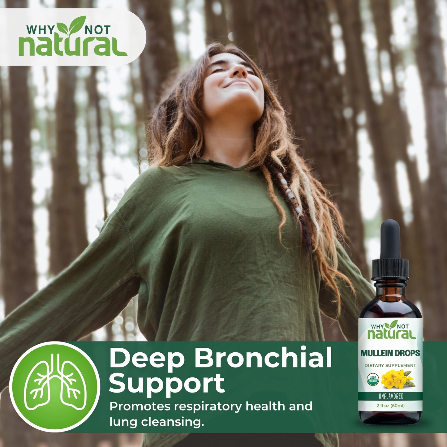 Organic Mullein Liquid Drops