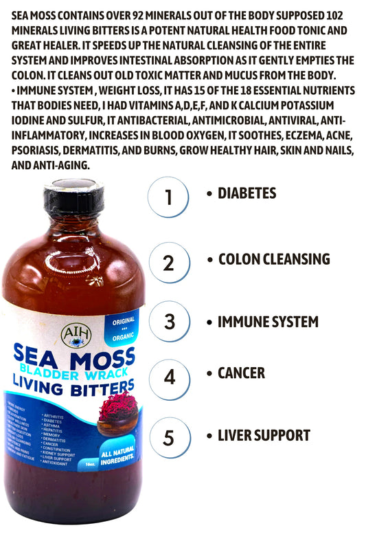 Sea Moss Living Bitters Tea