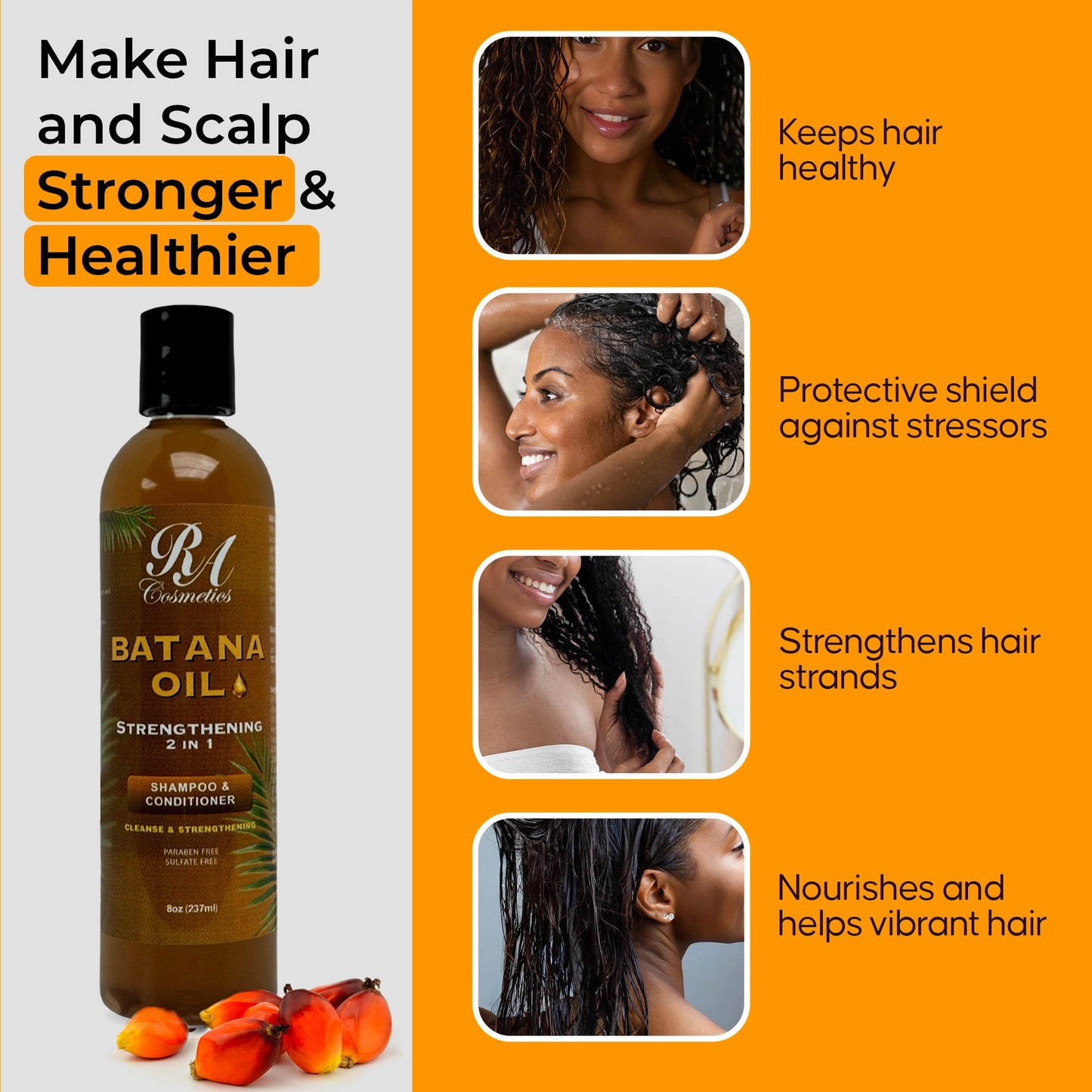 Batana Oil 2-in-1 Shampoo & Conditioner