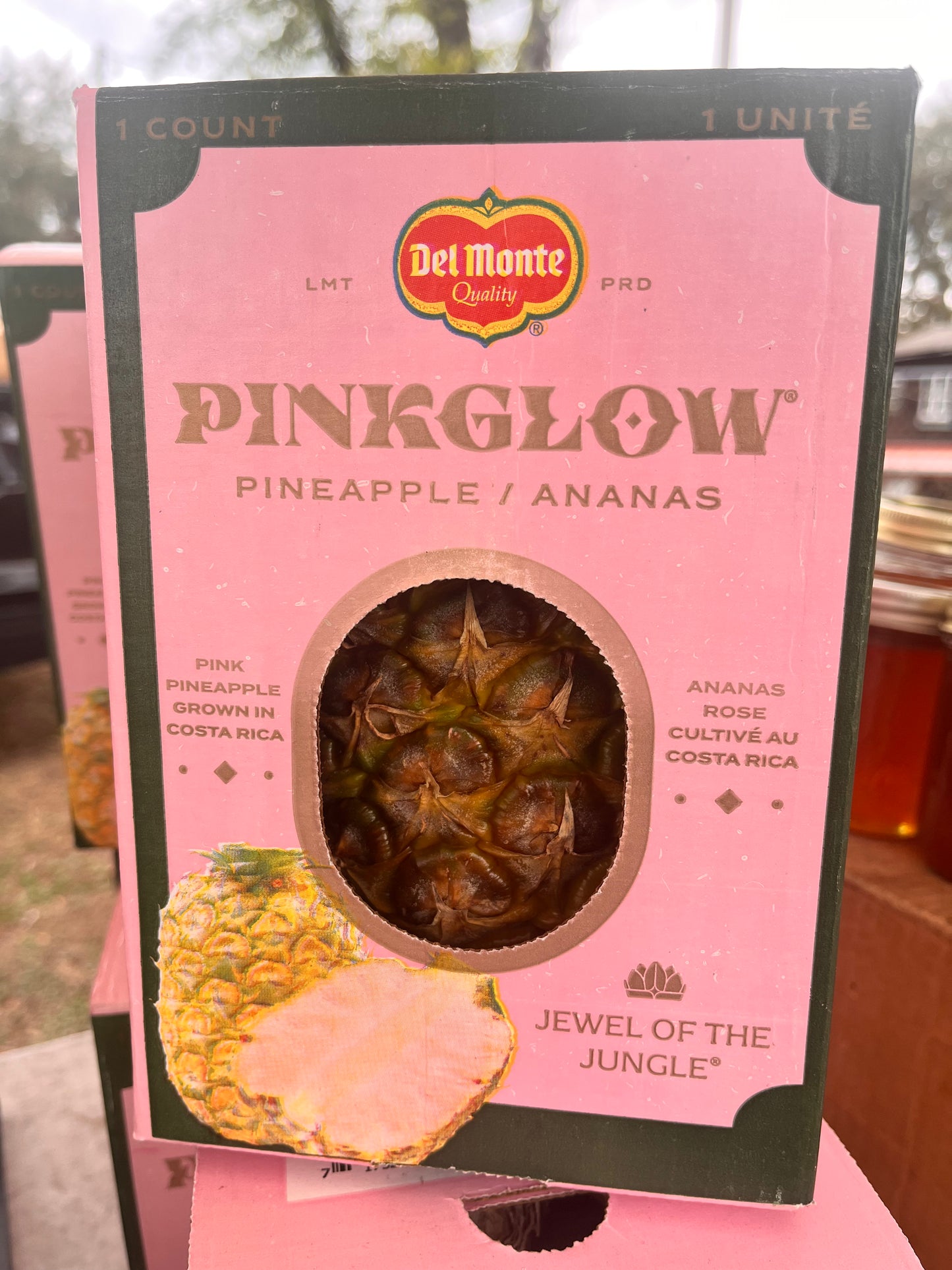 Whole Fresh Pink Pineapple