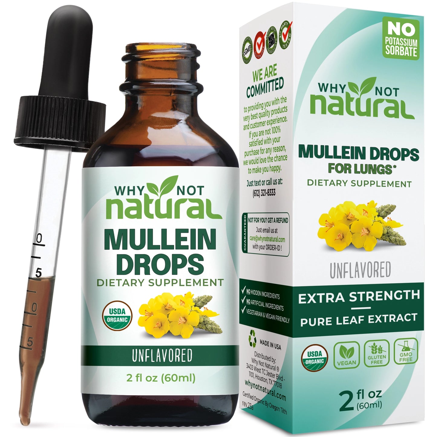 Organic Mullein Liquid Drops