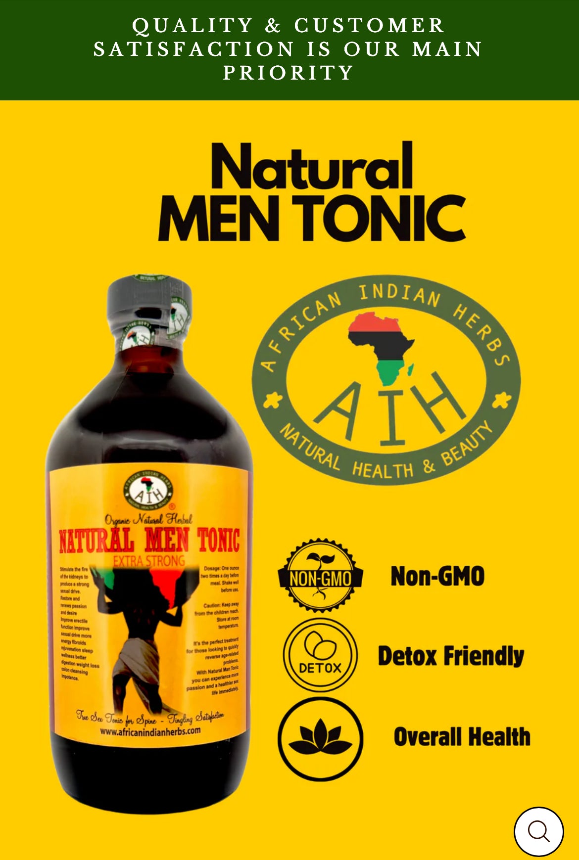 Natural Men Tonic