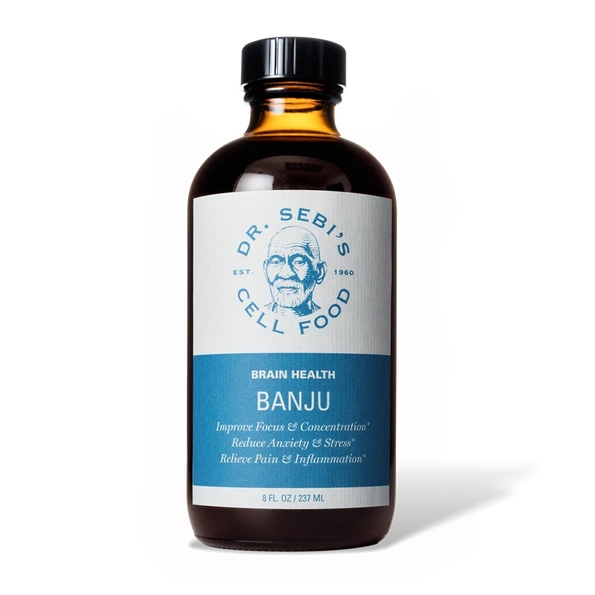 Dr. Sebi's Cell Food - Banju - Brain & Nervous System Support
