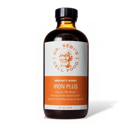 Dr. Sebi’s Cell Food – Iron Plus (Immunity Boost) Tonic