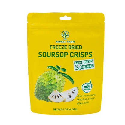 Pure Soursop Freeze Dried Bites – Tropical Superfruit Snack