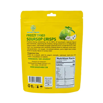 Pure Soursop Freeze Dried Bites – Tropical Superfruit Snack