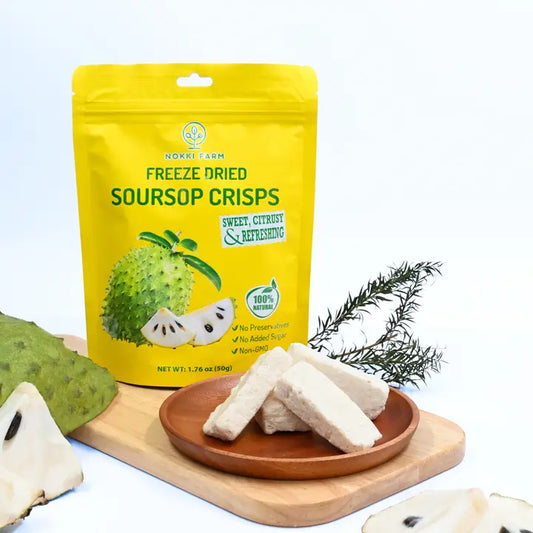 Pure Soursop Freeze Dried Bites – Tropical Superfruit Snack