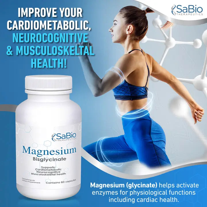 Magnesium Bisglycinate – Cardiometabolic, Neurocognitive & Musculoskeletal Support